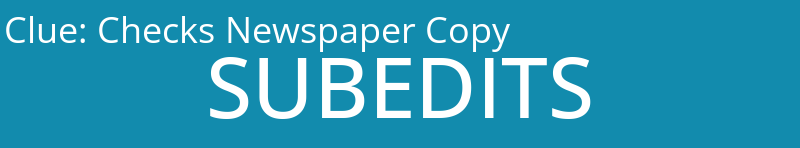 Checks Newspaper Copy