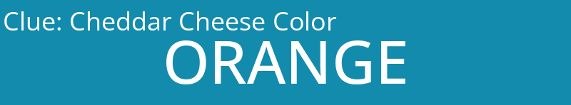 Cheddar Cheese Color
