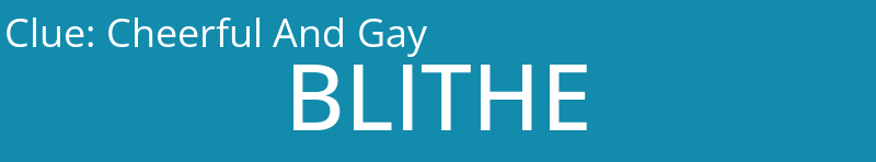 Cheerful And Gay