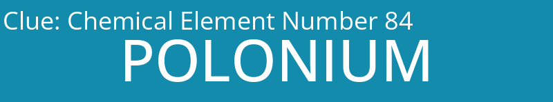 Chemical Element Number 84