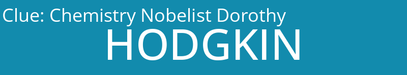 Chemistry Nobelist Dorothy