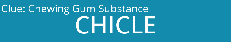 Chewing Gum Substance