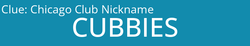 Chicago Club Nickname