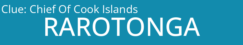 Chief Of Cook Islands