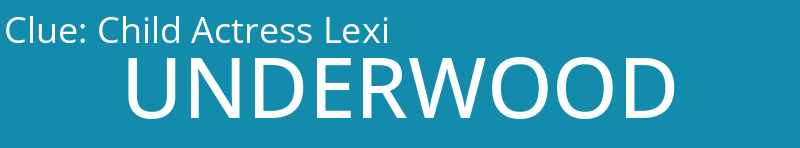 Child Actress Lexi