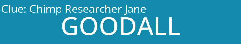 Chimp Researcher Jane