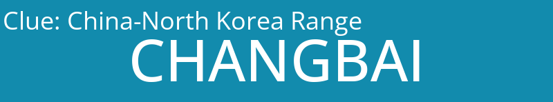 China-North Korea Range