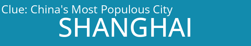 China's Most Populous City