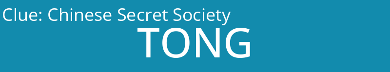 Chinese Secret Society