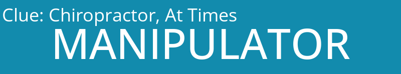 Chiropractor, At Times