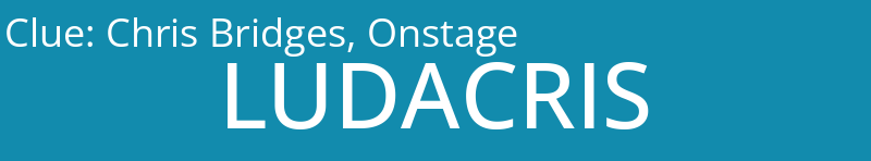 Chris Bridges, Onstage