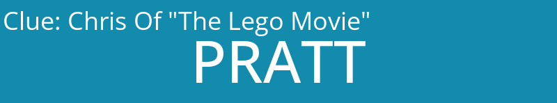 Chris Of "The Lego Movie"