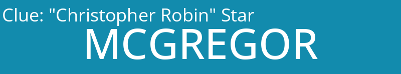 "Christopher Robin" Star