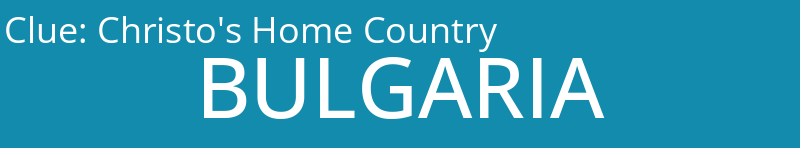 Christo's Home Country