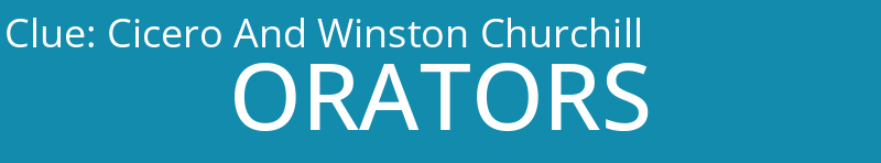 Cicero And Winston Churchill