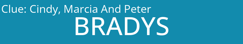 Cindy, Marcia And Peter