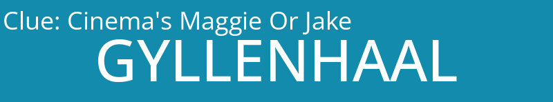 Cinema's Maggie Or Jake