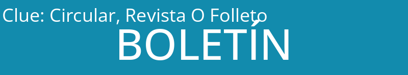Circular, Revista O Folleto