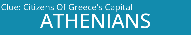 Citizens Of Greece's Capital