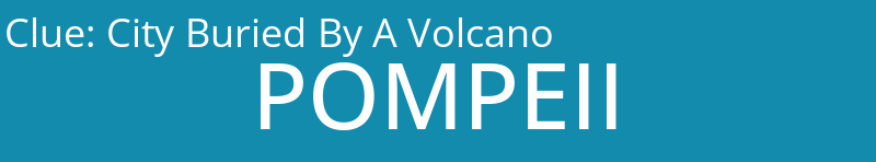 City Buried By A Volcano