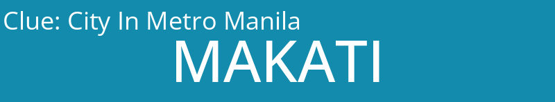 City In Metro Manila