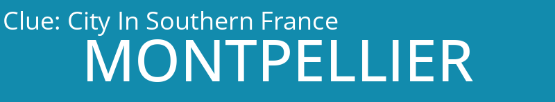 City In Southern France