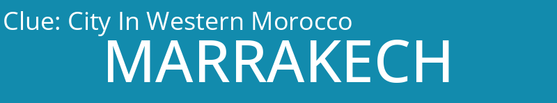 City In Western Morocco