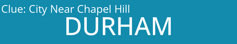 City Near Chapel Hill