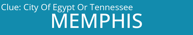 City Of Egypt Or Tennessee