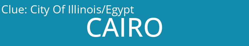 City Of Illinois/Egypt