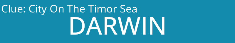 City On The Timor Sea