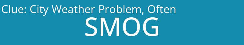 City Weather Problem, Often