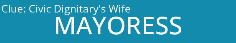 Civic Dignitary's Wife