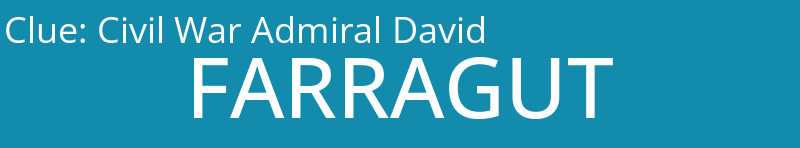 Civil War Admiral David