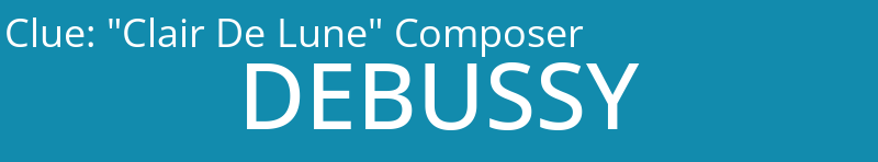 "Clair De Lune" Composer