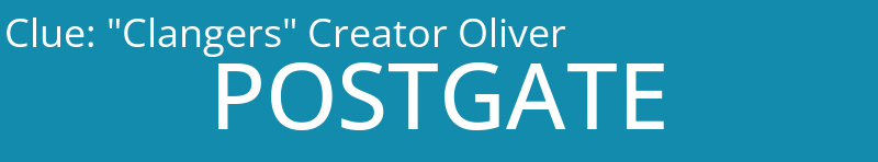 "Clangers" Creator Oliver