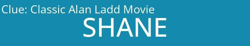 Classic Alan Ladd Movie