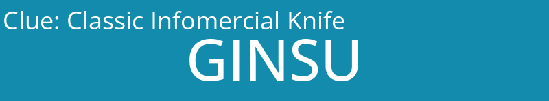 Classic Infomercial Knife