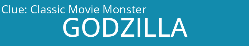 Classic Movie Monster