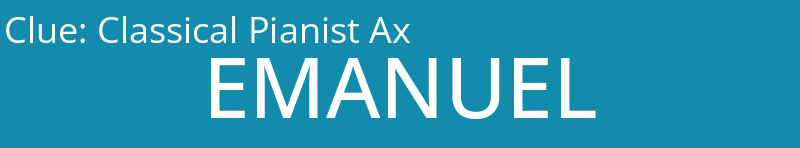 Classical Pianist Ax