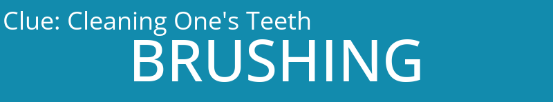 Cleaning One's Teeth