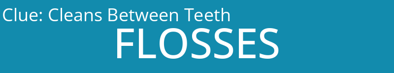 Cleans Between Teeth