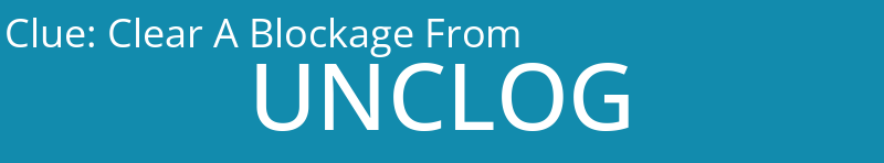 Clear A Blockage From