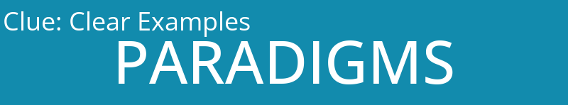 Clear Examples