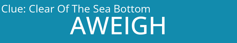 Clear Of The Sea Bottom