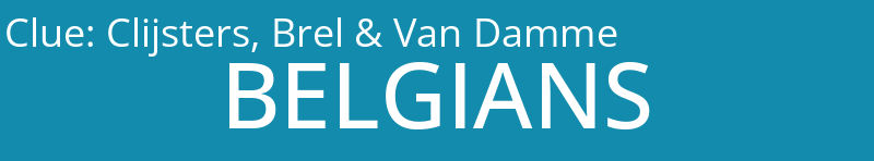 Clijsters, Brel & Van Damme