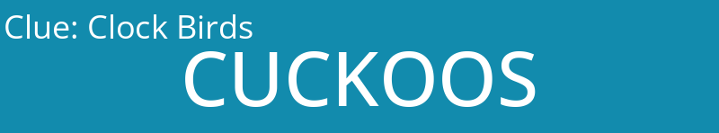 Clock Birds