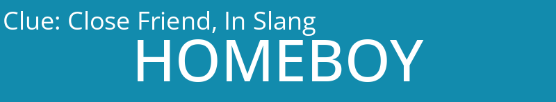 Close Friend, In Slang
