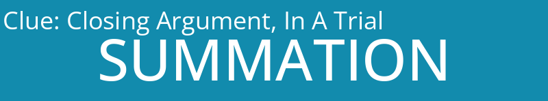 Closing Argument, In A Trial