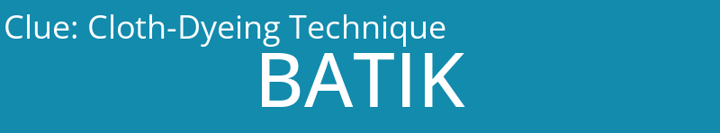 Cloth-Dyeing Technique